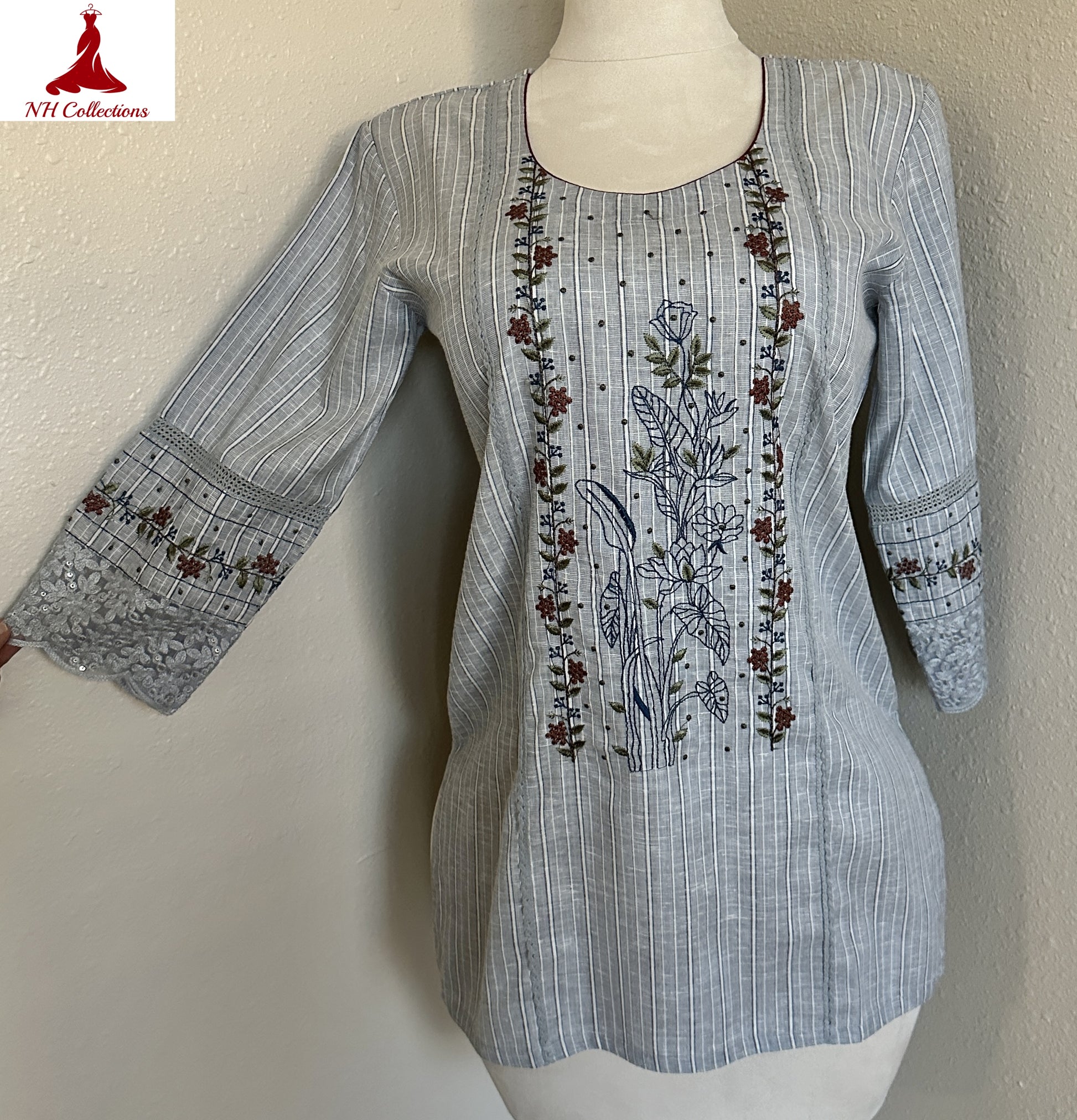 casual embroidery kruti