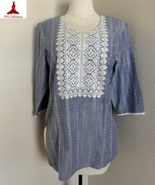 casual strips kurta