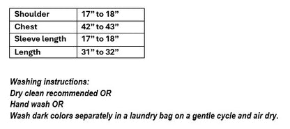 Women's black color blouse with applique work in 2XL