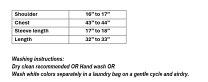 Women’s off-white cotton top with light grey kantha work in XXL