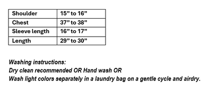Off white dobby cotton with multi-colored vertical embroidery lines in M