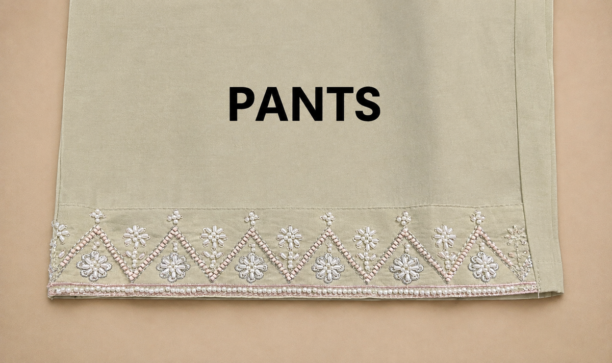 Women's Mint green mul chanderi silk coord set in XL