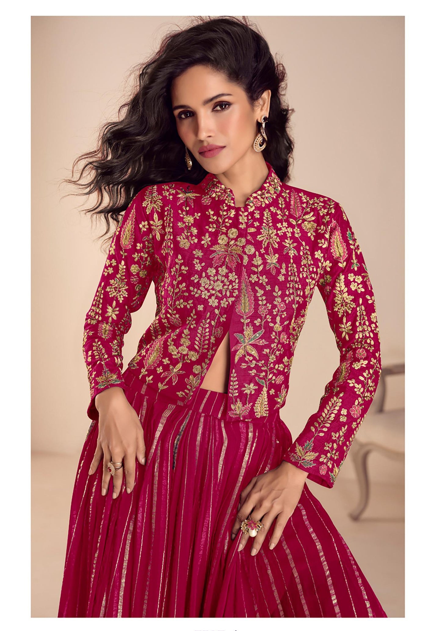 Women's Silk Crop top lehengas from M to 3XL