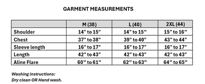 Women's Glazed Denim A-Line Embroidered Dress (M, L, 2XL)