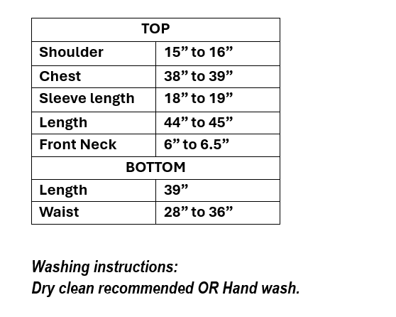 Women's Biscuit color kurta set in M