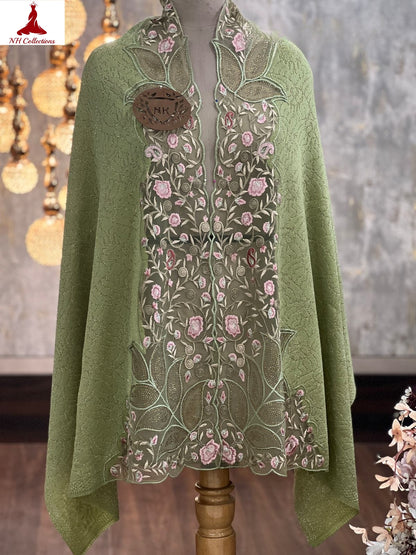 Women's embroidered Cape with applique work Style 3
