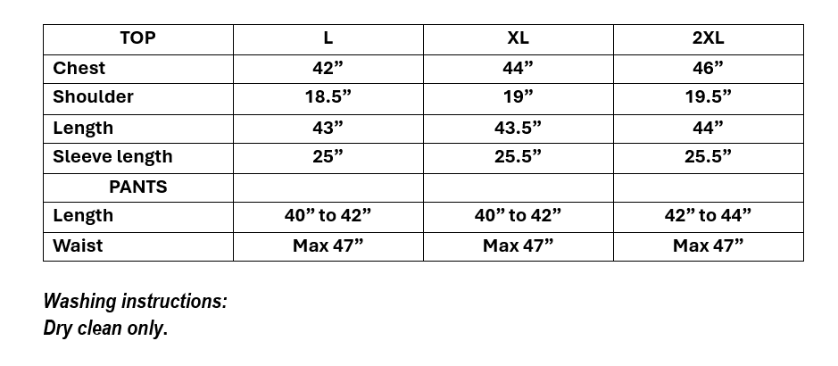 Men's kurta set in heavy jacquard from L to 2XL