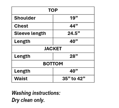 Men's Banglori Silk Kurta Set in 2XL